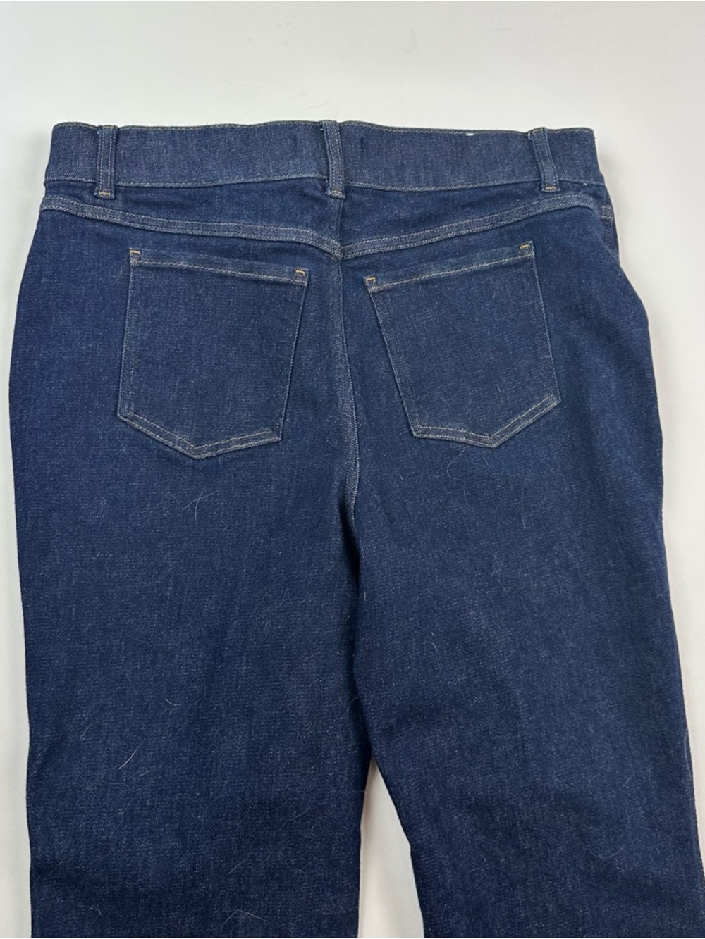 SPANX Pull On Stretch Boot Cut Jeans Size XL - Picture 7 of 11